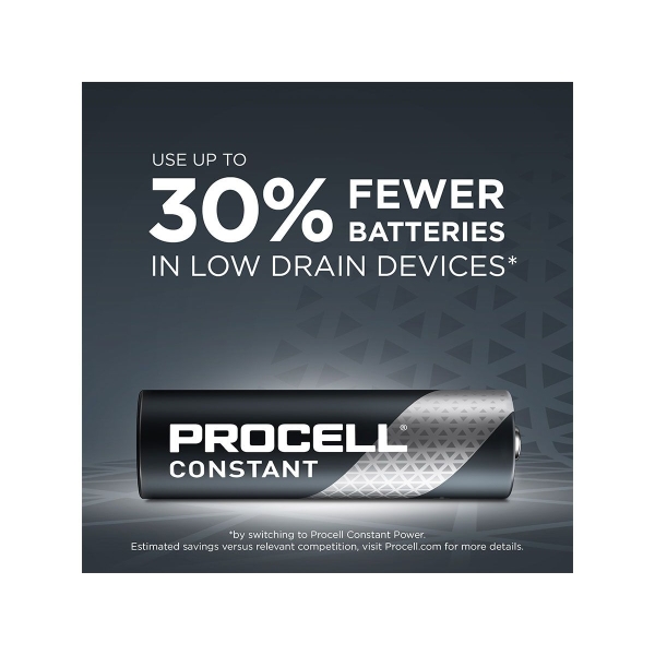 duracell-procell-pc1500-24pk-aa-1-5v-alkaline-button-top-batteries-contractor-pack-of-24-28 procell constant 6532