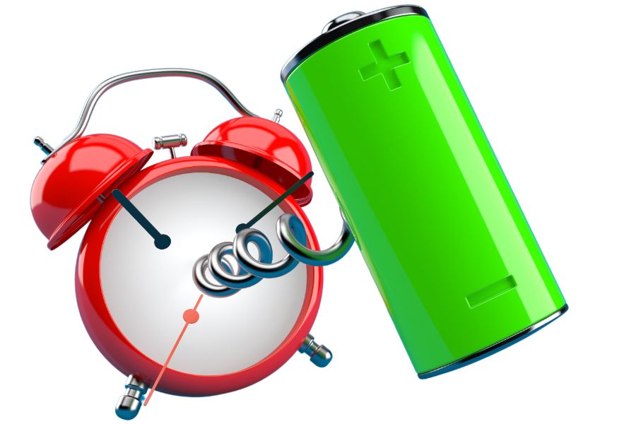 Switching gears to our next topic, let's explore the performance of alkaline and rechargeable batteries in small electronics.